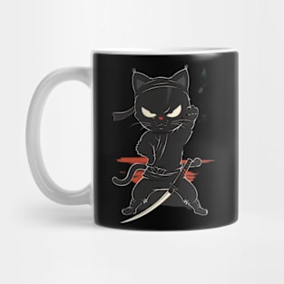 Cat Ninja Stealth Purr-fect Fury Mug